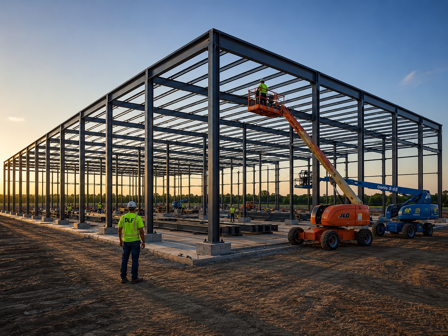 Commercial construction project